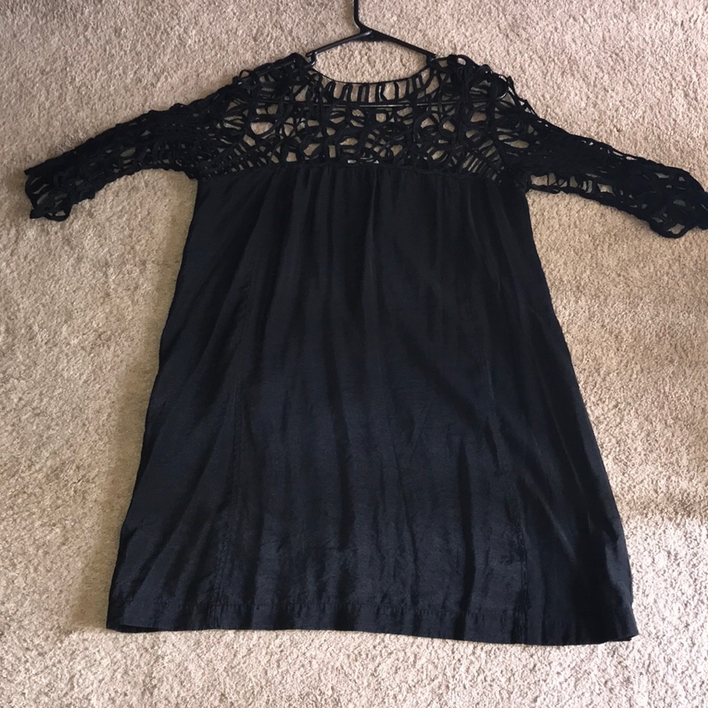 Hot & Delicious Black Tunic Dress